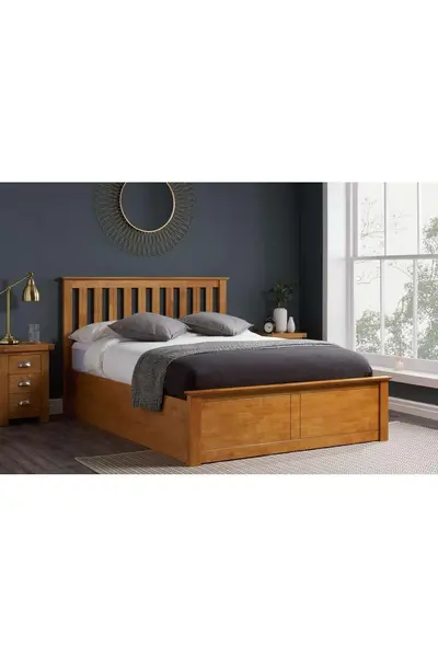 Image of Birlea Phoenix Ottoman Bed Brown