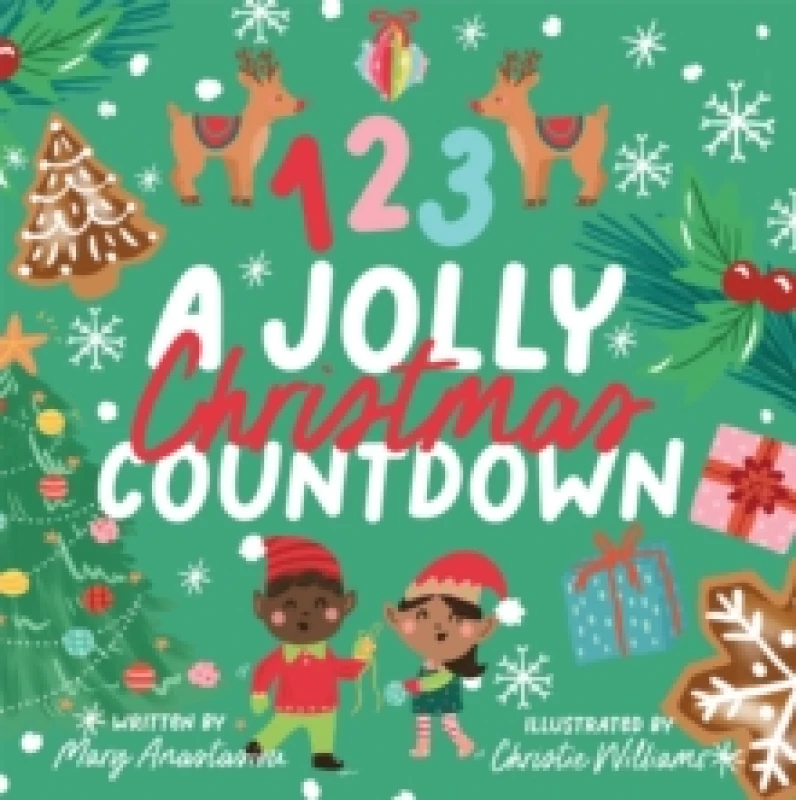 Image of 123 A Jolly Christmas Countdown Board book