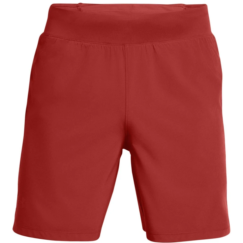 Image of Under Armour Mens Launch Elite Performance Running Shorts Orange male S