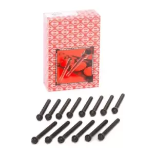 Image of ELRING Cylinder Head Bolt Kit BMW,LAND ROVER,WIESMANN 802.820 11121740065 Bolt Kit, cylinder head