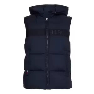 Image of Tommy Hilfiger High Loft Vest - Blue