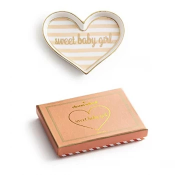 Image of Charm School Heart Shaped Tray - Sweet Baby Girl