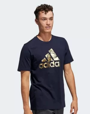 Image of adidas Foil Print T- Shirt