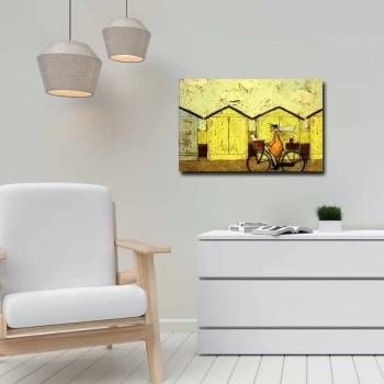 Image of 45702019C - 044 Multicolor Decorative Canvas Painting