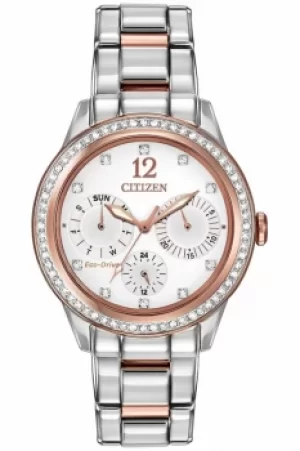 Image of Ladies Citizen Silhouette Crystal Watch FD2016-51A