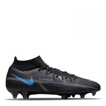 Image of Nike Phantom GT Pro DF FG Football Boots - Black/UnivBlue