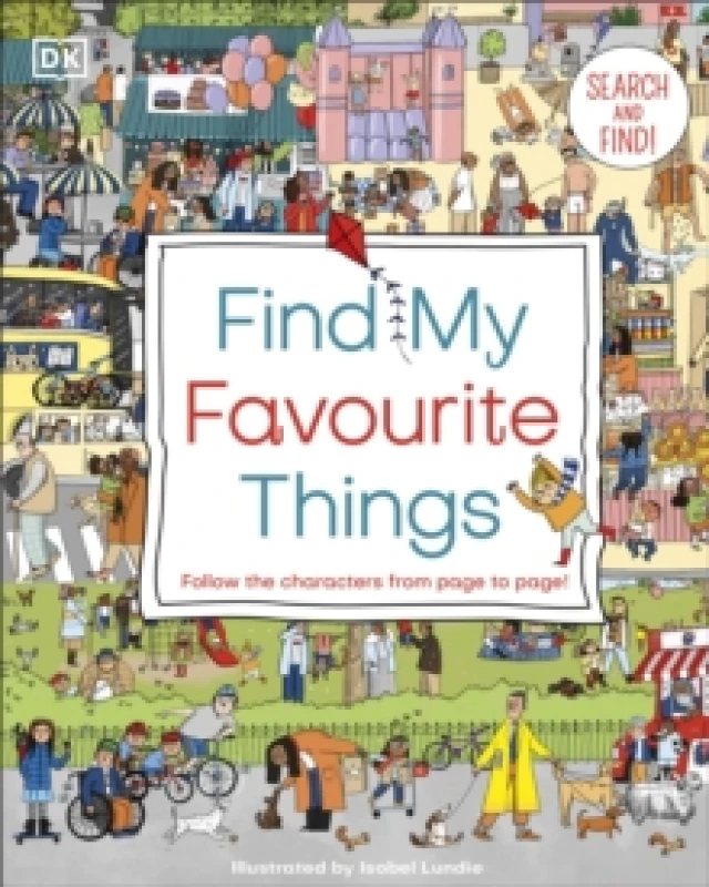 Image of DK Find My Favourite Things Book Multi unisex