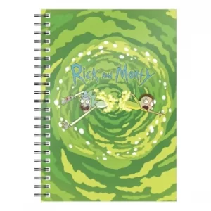 Image of Rick & Morty Notebook Logo Portal