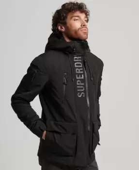 Image of Superdry Mens Ultimate SD Windcheater Jacket Black / Jet Black - Size: L