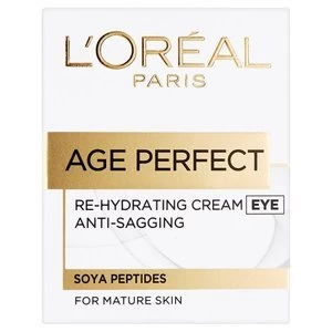 Image of LOreal Paris Age Perfect Re-Hydrating Eye Cream 15ml
