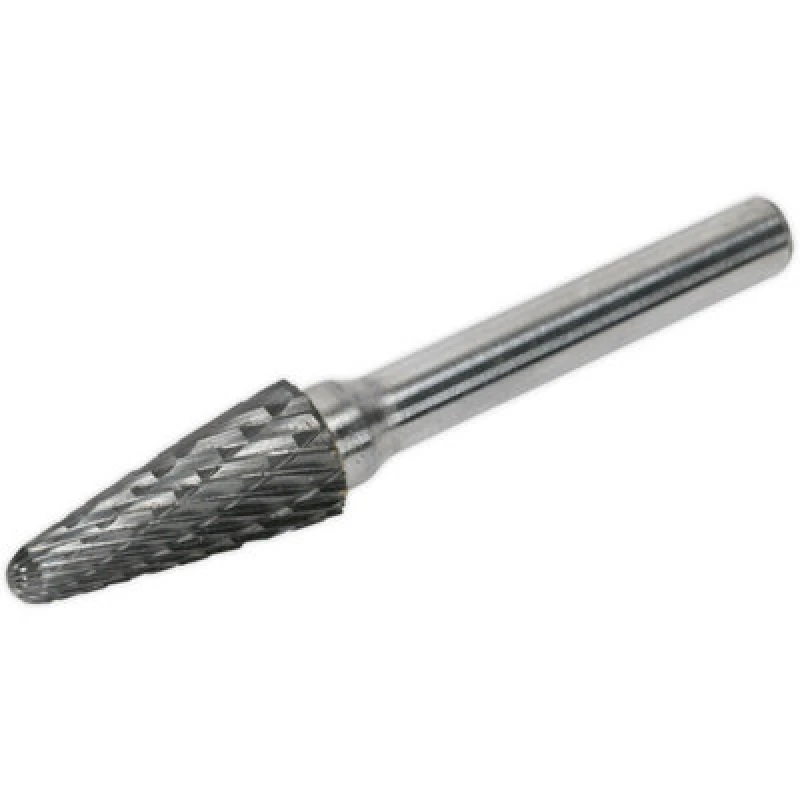 Image of Loops 10mm Tungsten Carbide Rotary Burr Bit - Conical Ball Nose Engraving Milling Tool Multi