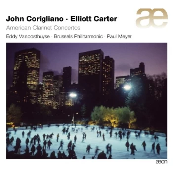 Image of Brussels Philharmonic Orchestra - John Corigliano/Elliott Carter: American Clarinet Concertos CD