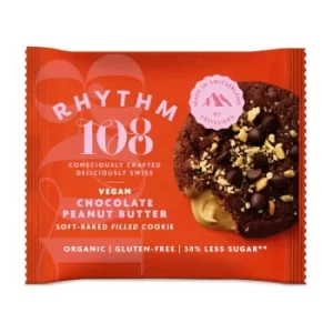 Image of Rhythm 108 Chocolate Peanut Butter Soft Baked Filled Cookie 50g