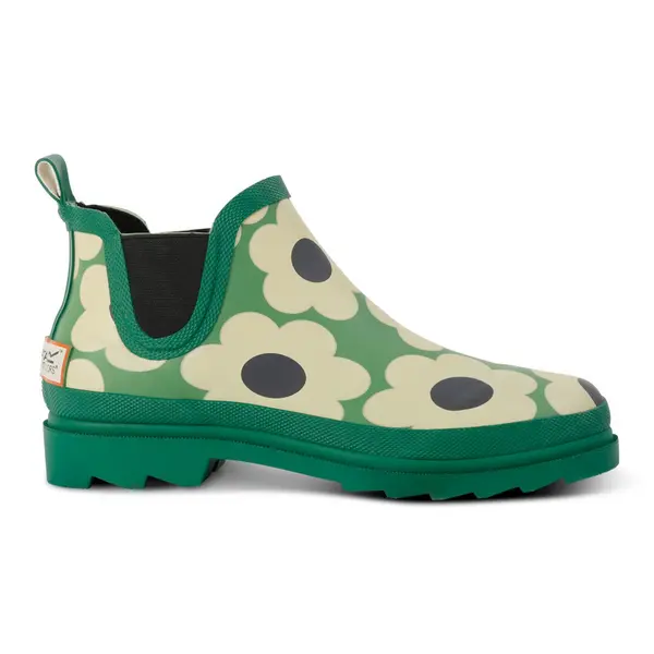Image of Regatta Womens Orla Waterproof Mid Wellington Boots UK Size 8 (EU 42) Green Sixties Daisy RWF760-8EW-8