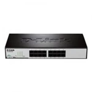 Image of D-Link DES 1016D - 10/100 Switch - 16 ports