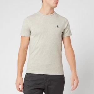 Image of Polo Ralph Lauren Mens Custom Slim Fit Cotton T-Shirt - New Grey Heather - S