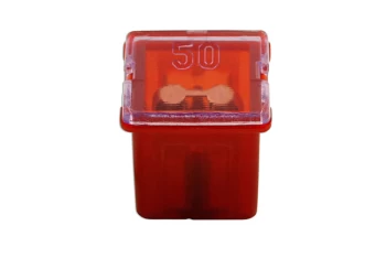 Image of J Type Auto Low Profile Fuse Red 50-amp Pk 10 Connect 30486