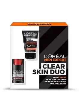 Image of LOreal Paris L'Or????al Paris Men Expert Clear Skin Duo Giftset for Him., One Colour, Men