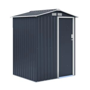 Image of Royalcraft Cambridge Shed Grey 7 x 4ft Garden & Outdoor