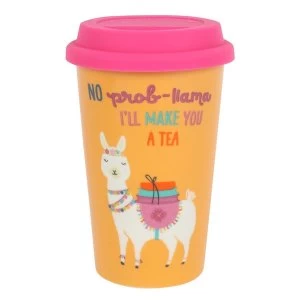 Image of Llama Thermal Travel Mug