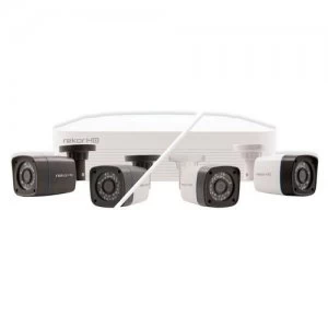 Image of ESP 4 Channel 500GB Rekor HD CCTV Bullet Kit - 4 Camera - Grey