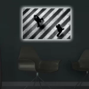 Image of 4570DACT-26 Multicolor Decorative LED Lighted Canvas Painting