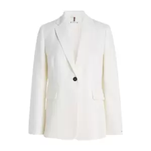 Image of Tommy Hilfiger Elevated Linen Sb Blazer - Beige