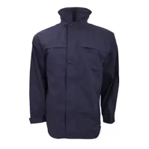 Image of Result Mens Mid-Weight Multi-Function Waterproof Windproof Jacket (XS) (Navy/Sand)