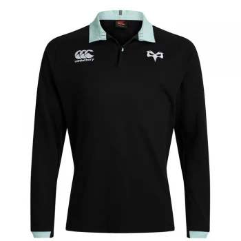 Image of Canterbury Ospreys Home Classic Shirt 2020 2021 Mens - Black