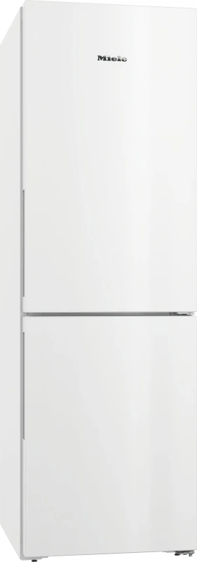 Image of Miele KFN4375 CD 186cm 60/40 Frost Free Fridge Freezer - White - C Rated