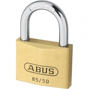 Image of Abus 85 Series Classic Brass Padlock Keyed Alike 50mm Standard 2701