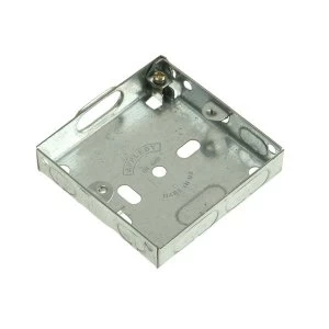 Image of SMJ Metal Box 1 Gang 25mm Depth - Loose