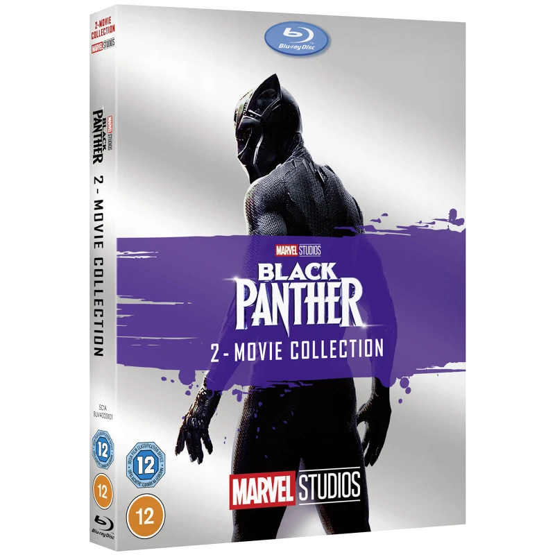 Image of Black Panther: 2 Movie Collection Bluray 8717418613457