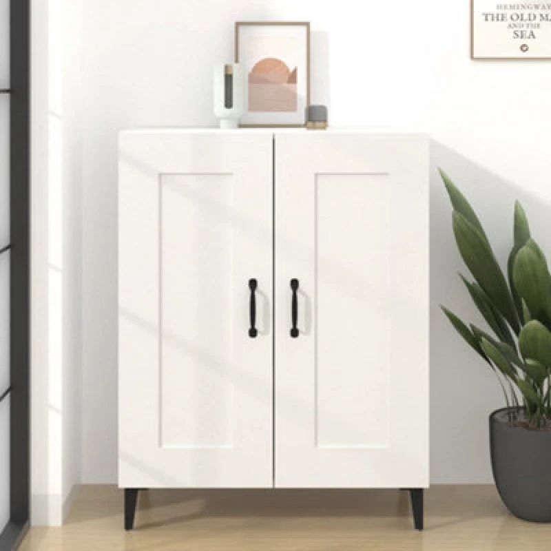 Image of VIDAXL Sideboard White 69.5x34x90cm Engineered Wood Vidaxl 8720287080077