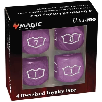 Image of Magic: The Gathering - Deluxe 22MM Swamp Loyalty Dice Set with 7-12