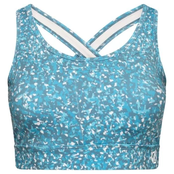 Image of Dare 2b Laura Whitmore Mantra Sports Bra - CapriBluFrac