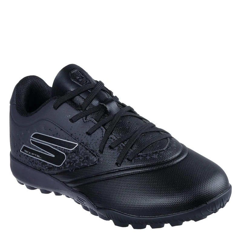 Image of Skechers Razor Junior Astro Turf Football Boots - Black 5