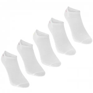 Image of Slazenger 5 Pack Trainer Socks Junior - Bright Asst