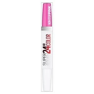 Image of Maybelline Superstay 24HR Lipstick Feisty Fushcia Pink