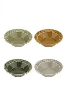 Image of Portmeirion Botanic Garden Harmony Cereal Bowls ; Set Of 4