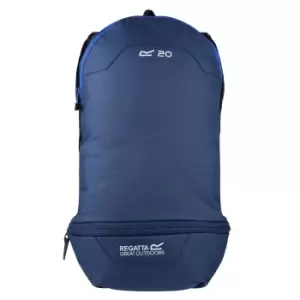 Image of Regatta Packaway Hippack Backpack (One Size) (Dark Denim/Nautical Blue)