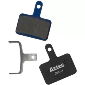 Image of Aztec Disc Brake Pads for Shimano Deore M515 Mechanical / M525 Hydraulic - Blue