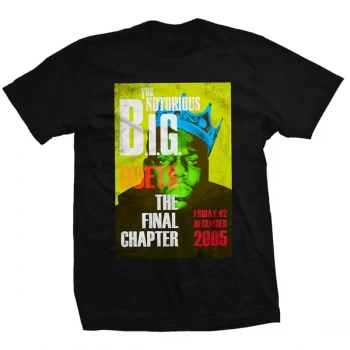 Image of Biggie Smalls - Final Chapter Unisex Small T-Shirt - Black
