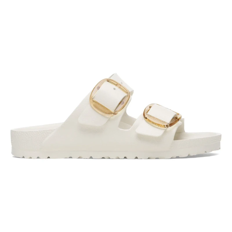 Image of Birkenstock Womens slides Birkenstock Arizona Big Buckle Blanc Female 39
