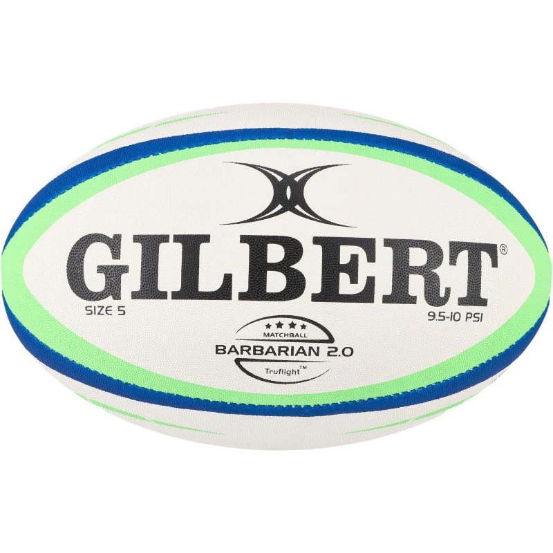 Image of Gilbert Gilbert Barbarian 2.0 Rugby Ball Neutral unisex Size 5