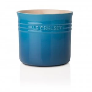 Image of Le Creuset Large Utensil Jar Marseille Blue