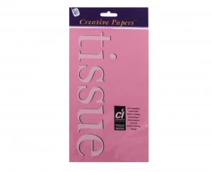 Image of Creative Tissue Paper Pack of 10 Pink