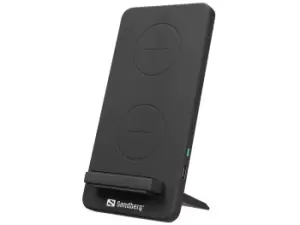 Image of Sandberg Wireless Charger Stand 15W