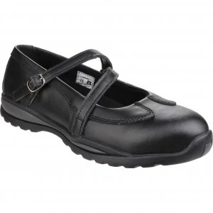 Image of Amblers Safety FS55 Womens Safety Shoe Black Size 5