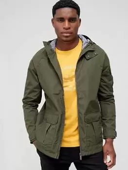 Image of Regatta Regatta Bergen Waterproof Hooded Jacket, Khaki, Size S, Men